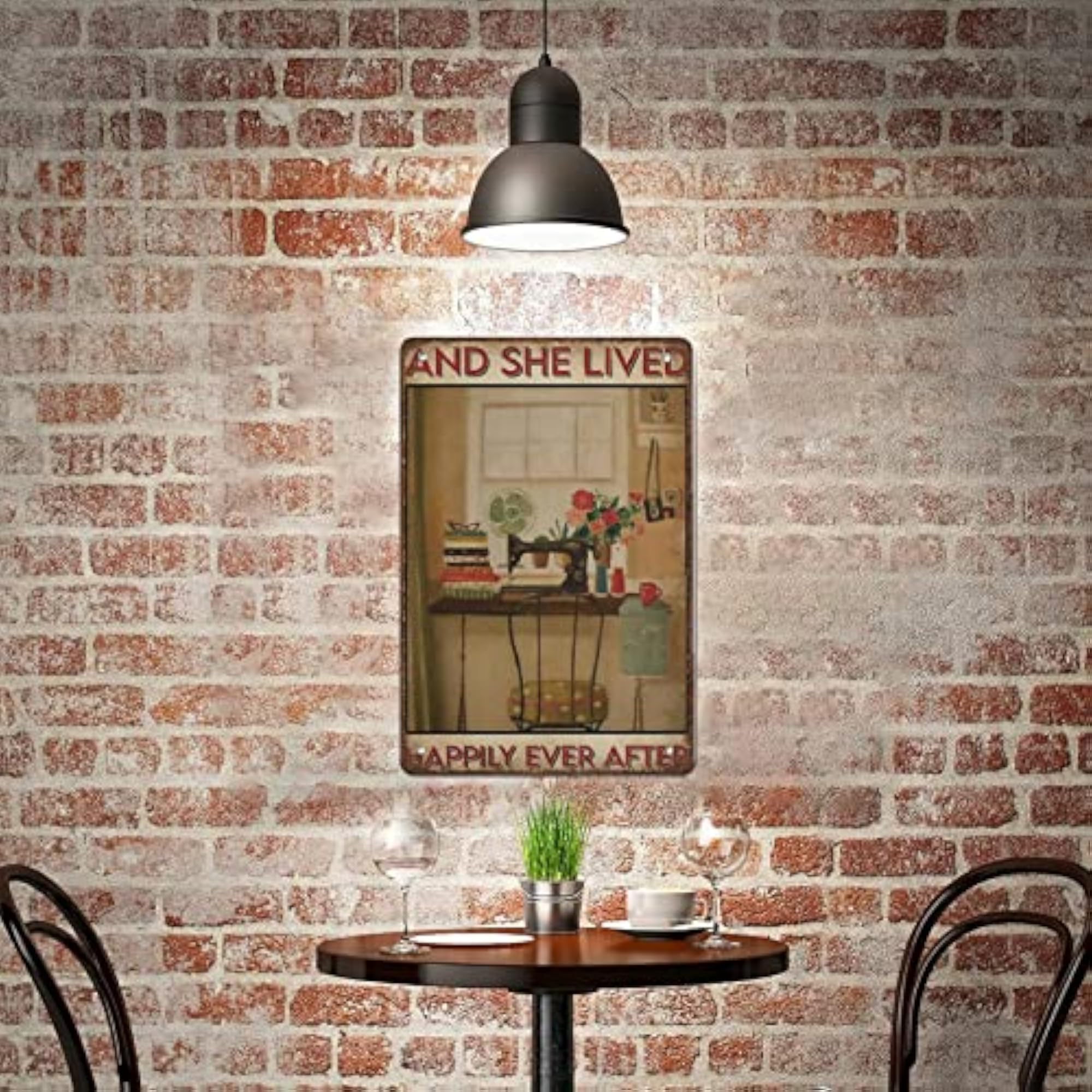 Retro Tin Sign Wall Decoration for Home Decor